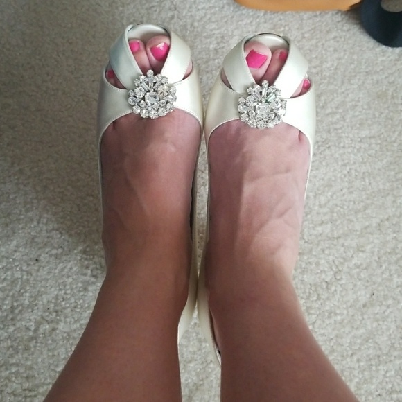 grazia Shoes Grazia Bridal Shoes Size 9 Poshmark